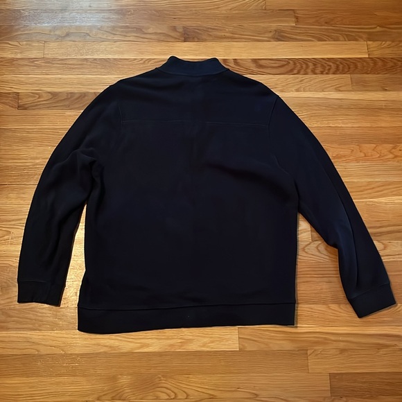 Tasso Elba Men's Navy‎ Zip-Up Sweater - Picture 7 of 10